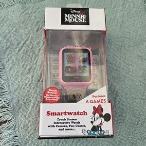 Disney Minnie Mouse Pink Kids Smartwatch